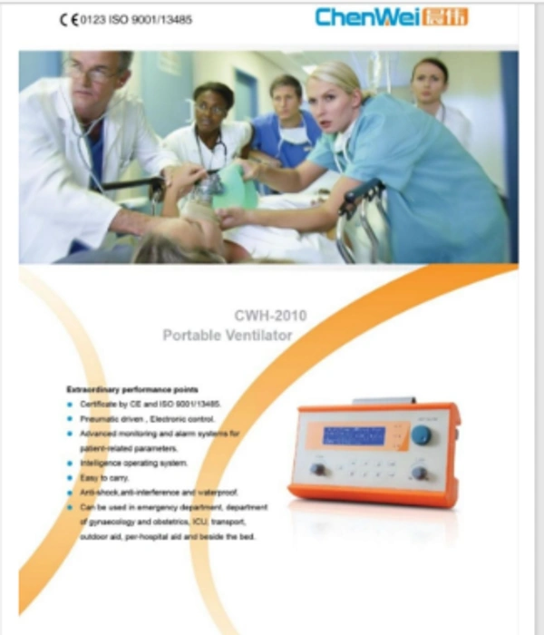 Transport / Portable Ventilator Model: CHW-2010